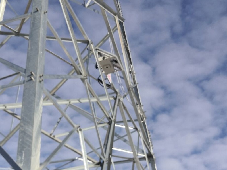 架空输电线路杆塔倾斜在线监测装置