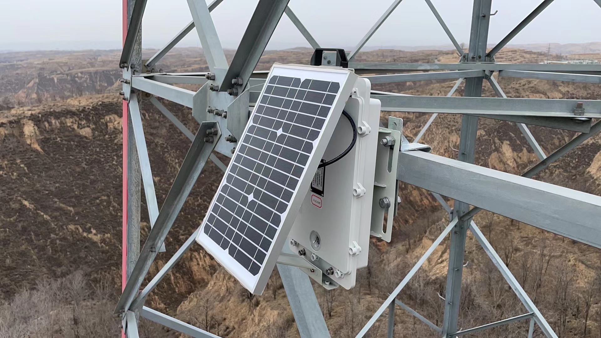 电力杆塔姿态监测预警系统