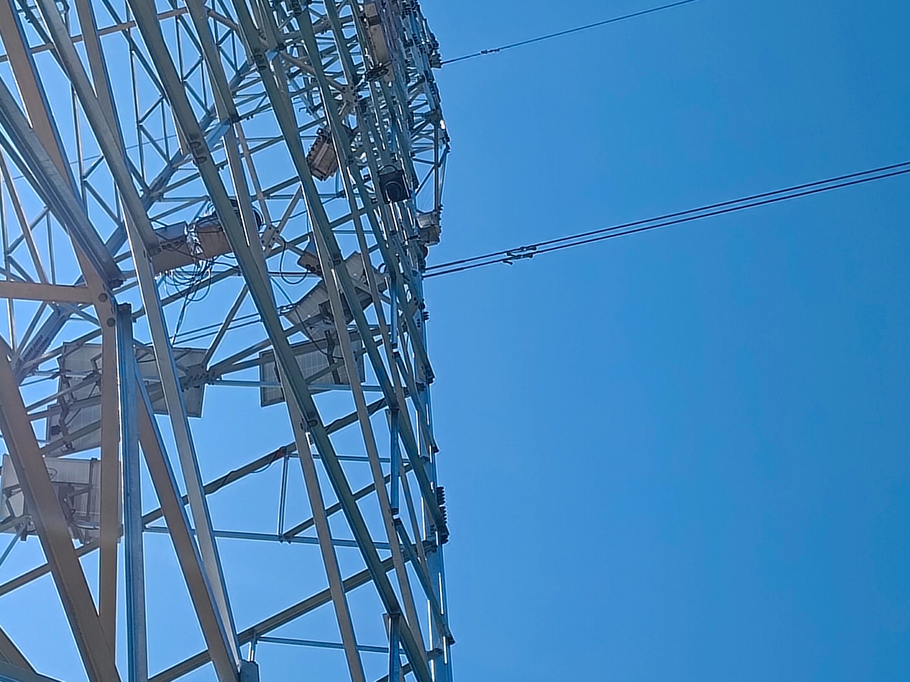 特力康输电线路智能AI多目监控装置：