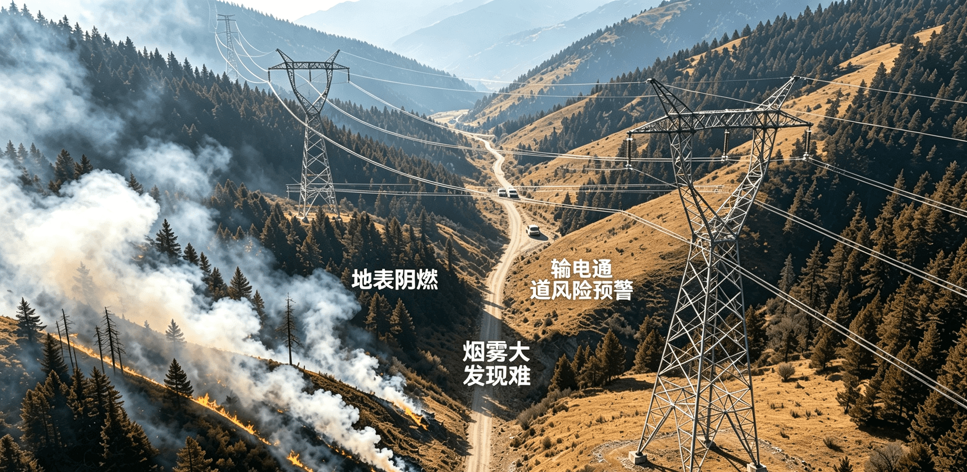 五目同框一杆全覆盖|四川山区输电线路智能监拍应用实践